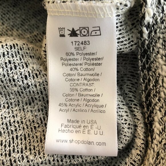 Dolan Womans Sweater Flared Cuffs X-Small - Picture 11 of 12